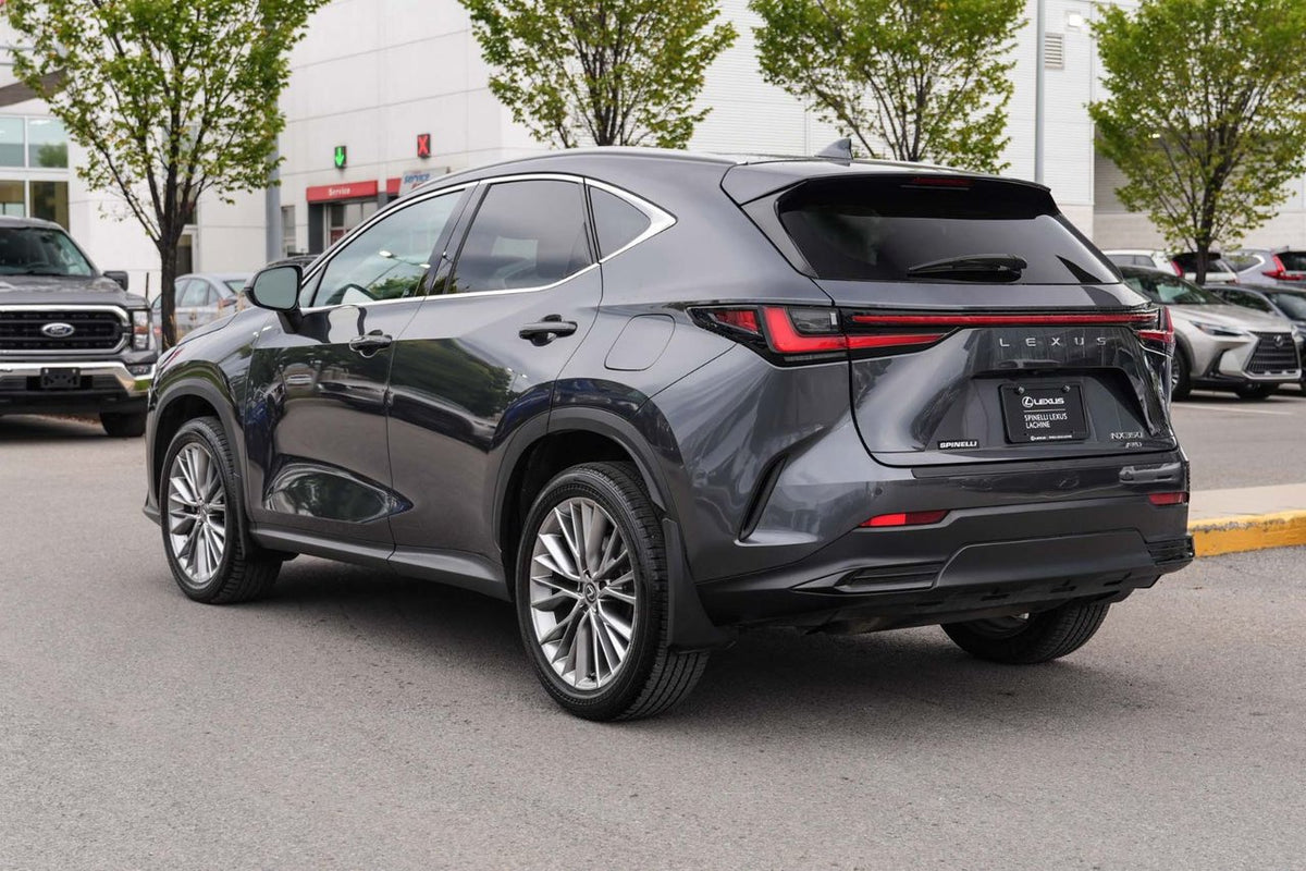 2025 Lexus NX 350 DEMO LUXURY AWD CUIR ROUGE TOIT NAVI CARPLAY
