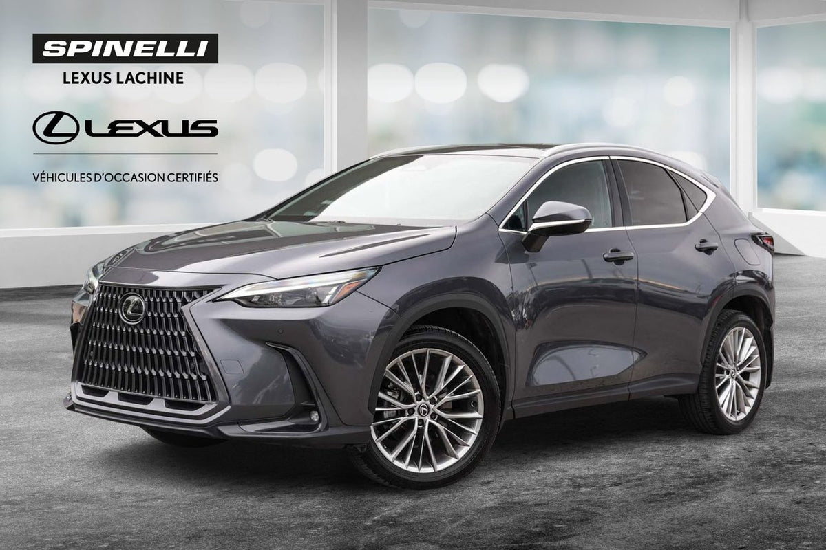 2025 Lexus NX 350 DEMO LUXURY AWD CUIR ROUGE TOIT NAVI CARPLAY