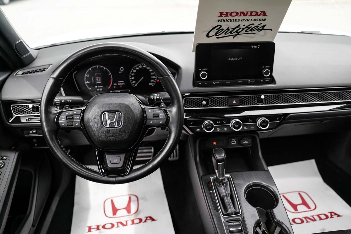 2022 Honda Civic SPORT; TOIT ANGLES MORT SIEGES+VOLANT CHAUFFANT