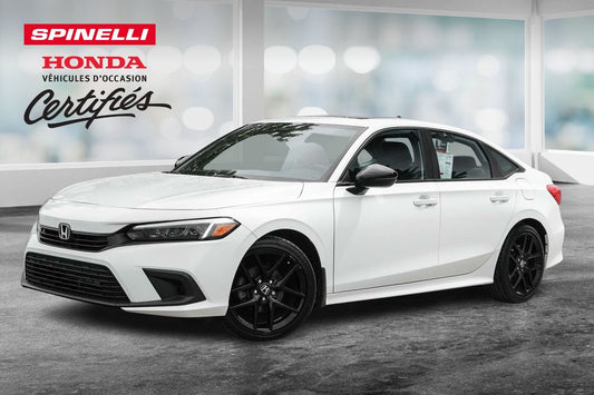 2022 Honda Civic SPORT; TOIT ANGLES MORT SIEGES+VOLANT CHAUFFANT