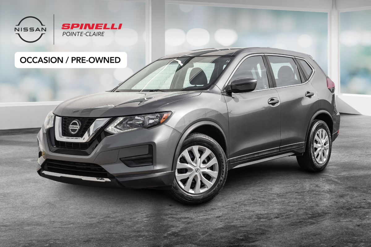 2019 Nissan Rogue S SIEGES.CHAUFF+CAM.RECUL+BLUETOOTH