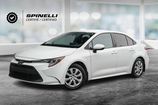 2020 Toyota Corolla LE CAMERA DE RECUL BAS KM BLUETOOTH A.C