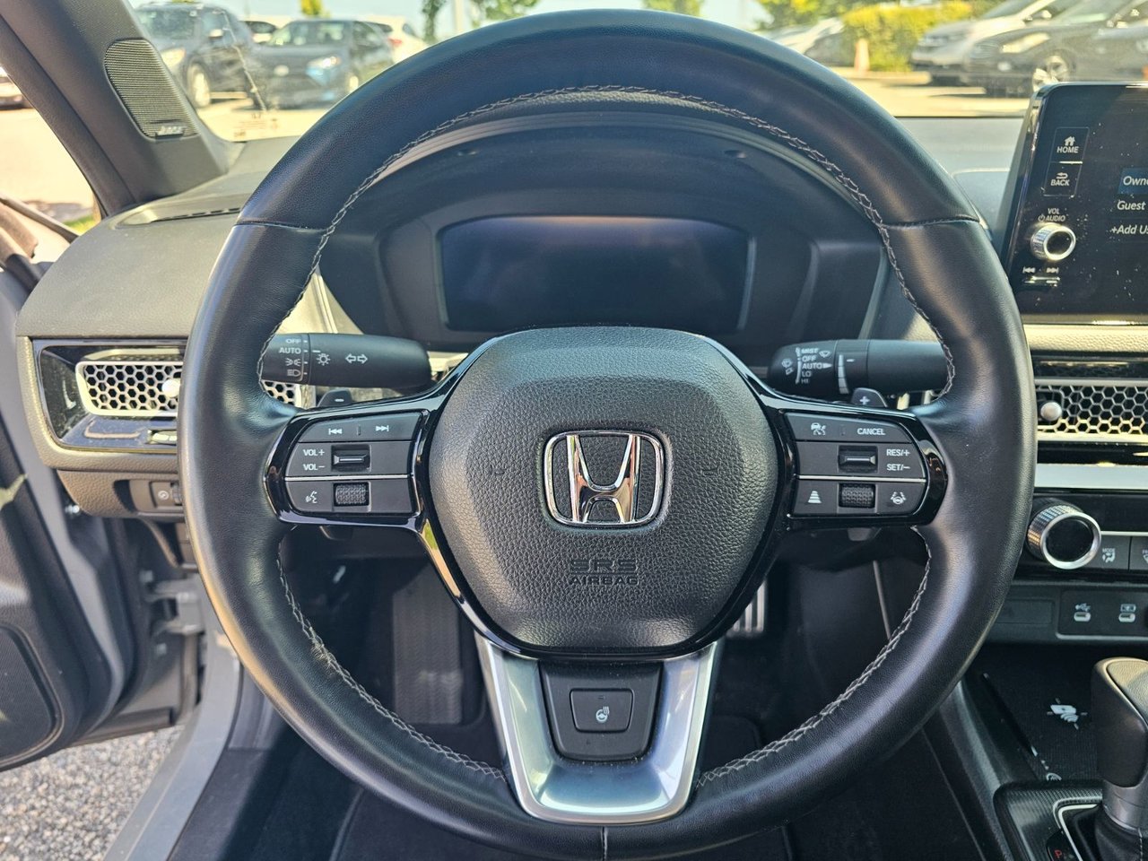 2025 Honda Civic Sedan Hybrid TOURING; CUIR TOIT NAV AUDIO MAGS *BAS/LOW KM*