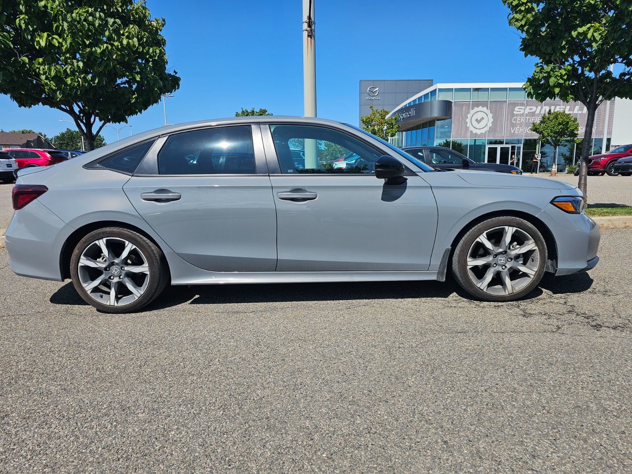 2025 Honda Civic Sedan Hybrid TOURING; CUIR TOIT NAV AUDIO MAGS *BAS/LOW KM*