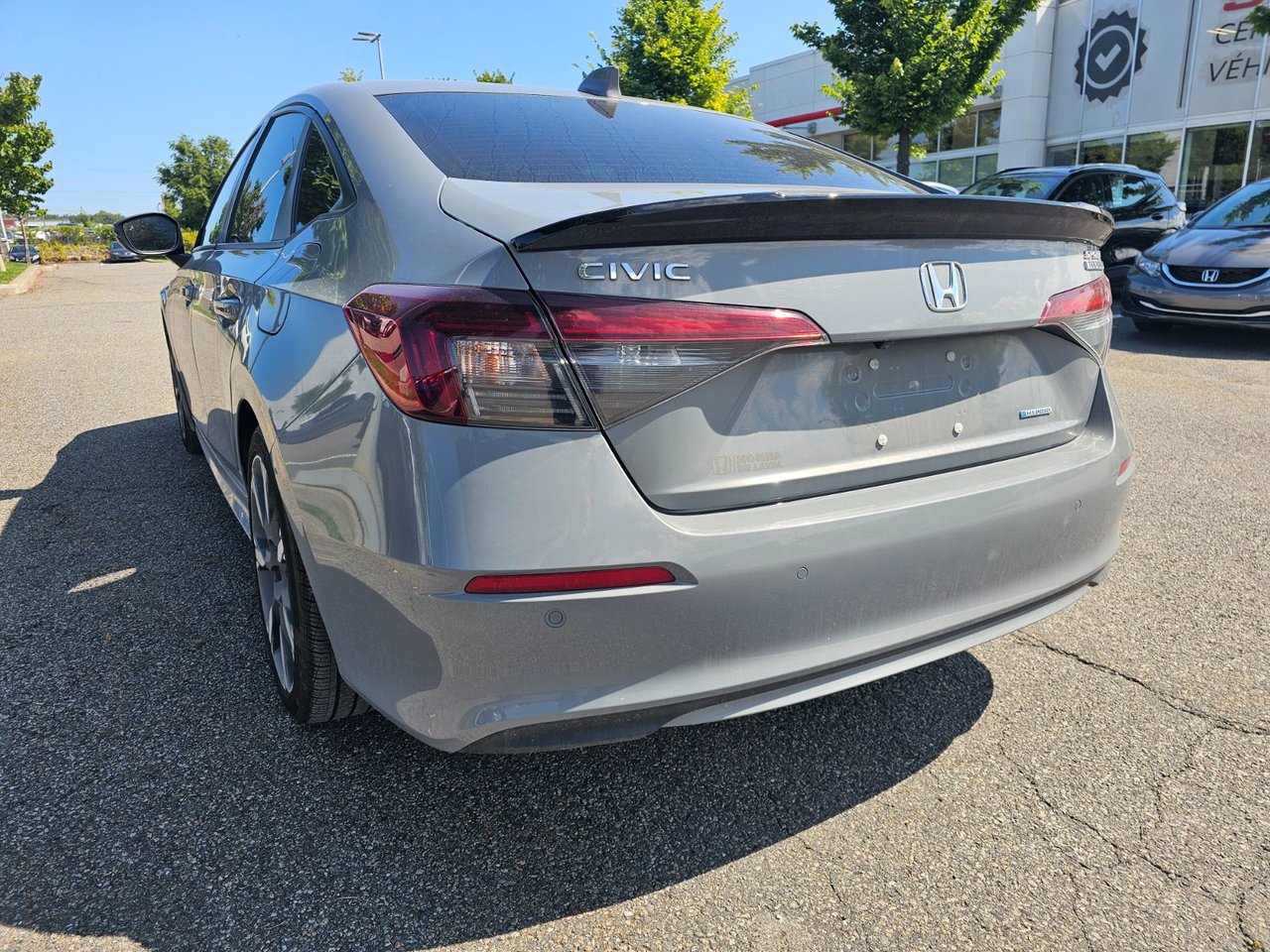 2025 Honda Civic Sedan Hybrid TOURING; CUIR TOIT NAV AUDIO MAGS *BAS/LOW KM*