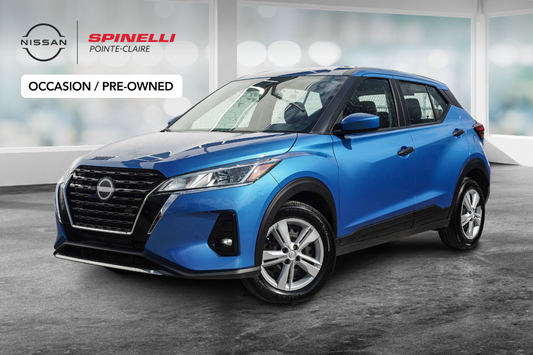 2024 Nissan Kicks S BLUETOOTH+CARPLAY+CAM.RECUL+REG.VITESSE