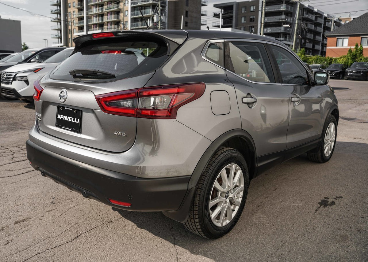 2021 Nissan Qashqai S AWD+SIEGES.CHAUFF+CARPLAY+BLUETOOTH+CAM.RECUL