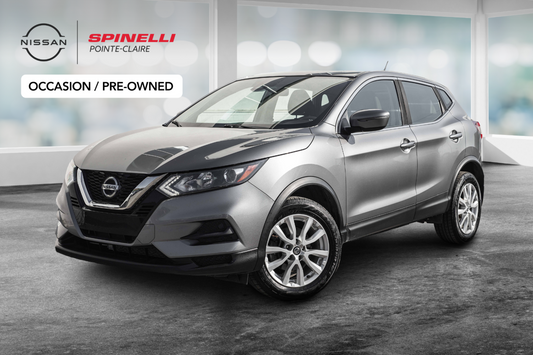 2021 Nissan Qashqai S AWD+SIEGES.CHAUFF+CARPLAY+BLUETOOTH+CAM.RECUL