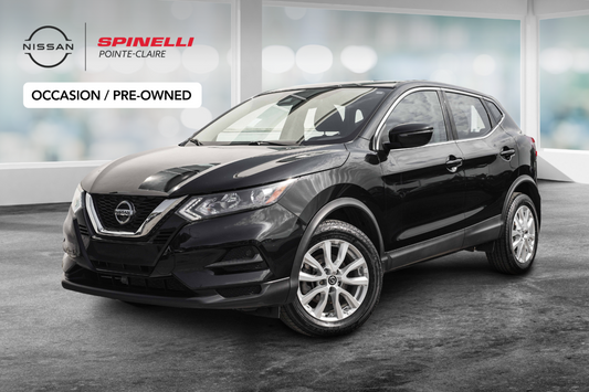 2021 Nissan Qashqai S AWD+SIEGES.CHAUFF+CARPLAY+BLUETOOTH+CAM.RECUL