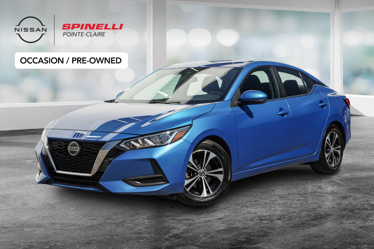 2022 Nissan Sentra SV MAGS+DEM.DISTANCE+SIEGES.CHAUFF+CARPLAY