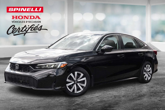 2025 Honda Civic Sedan LX; DEMARREUR CAMERA SIEGES CHAUFFANT *BAS/LOW KM*