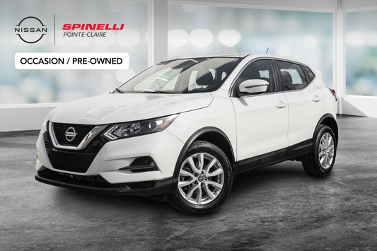 2021 Nissan Qashqai S AWD+SIEGES.CHAUFF+CARPLAY+BLUETOOTH+CAM.RECUL