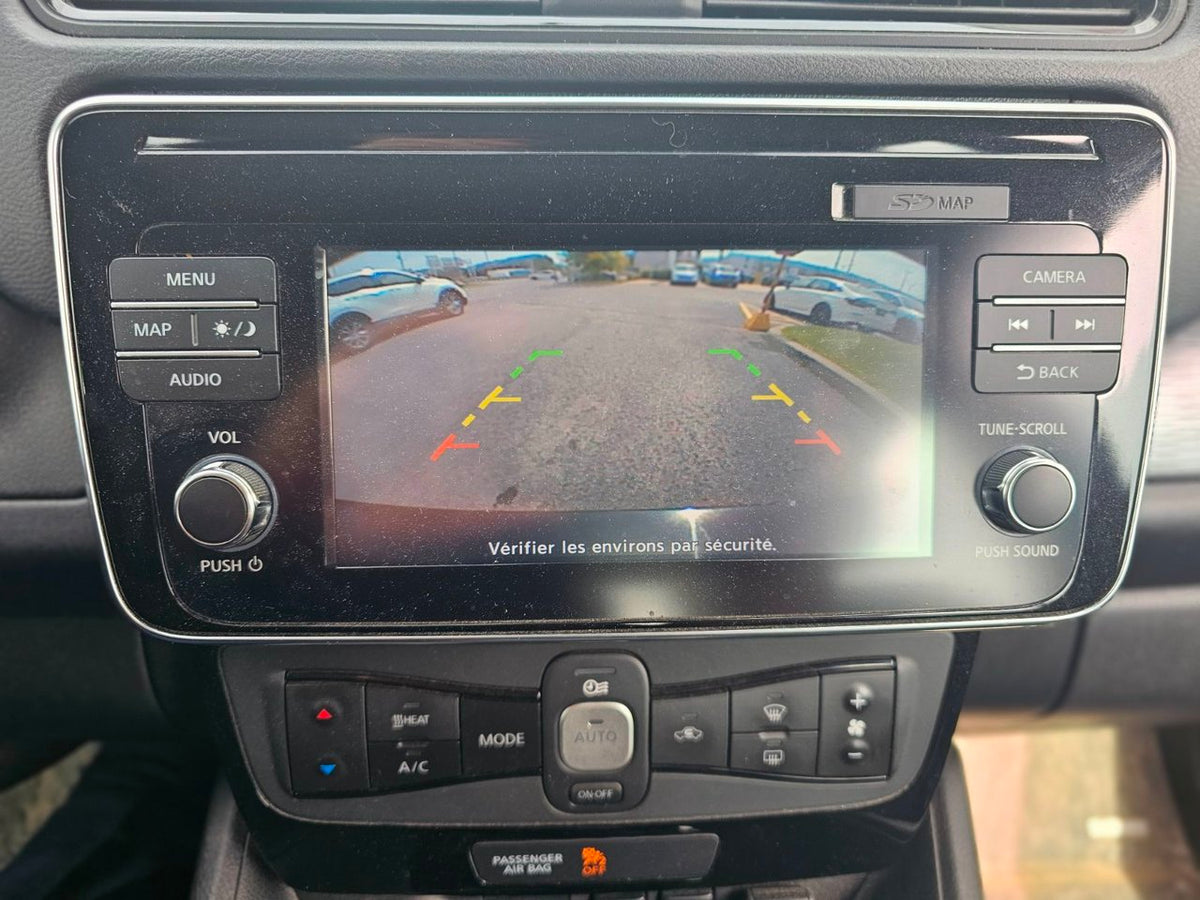 2019 Nissan LEAF SV; CAMERA NAV ANGLES MORT SIEGES+VOLANT CHAUFFANT