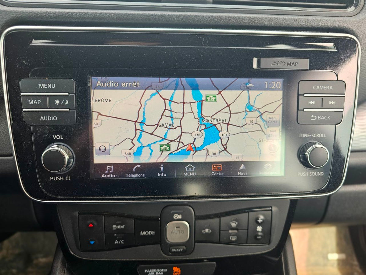 2019 Nissan LEAF SV; CAMERA NAV ANGLES MORT SIEGES+VOLANT CHAUFFANT