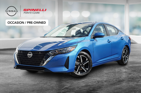 2024 Nissan Sentra SV MAGS+DEM.DISTANCE+SIEGES.CHAUFF+CARPLAY