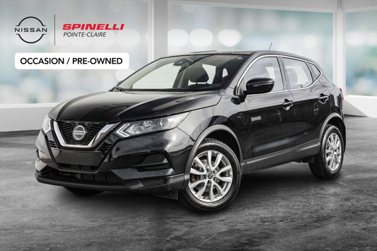 2021 Nissan Qashqai S AWD+SIEGES.CHAUFF+CARPLAY+BLUETOOTH+CAM.RECUL