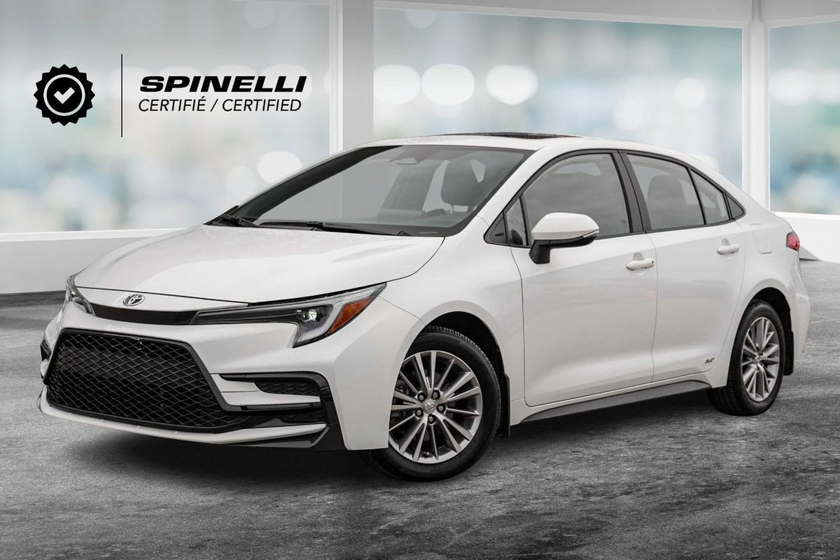 2024 Toyota Corolla Hybrid SE AWD BAS KM TOIT CARPLAY BLUETOOTH