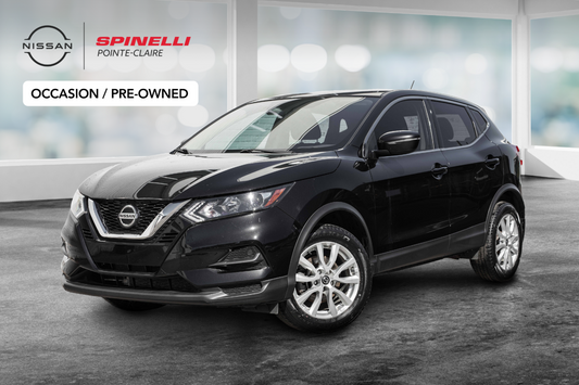 2021 Nissan Qashqai S AWD+SIEGES.CHAUFF+CARPLAY+BLUETOOTH+CAM.RECUL