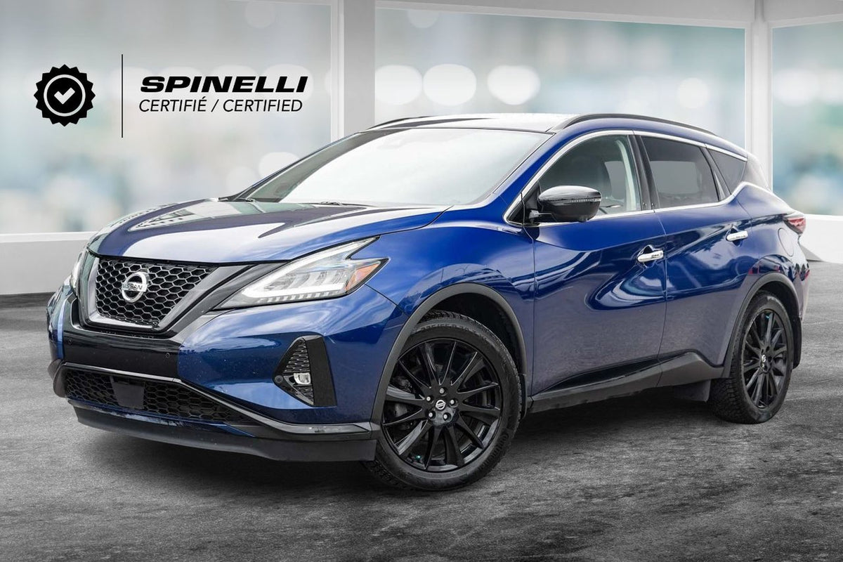 2021 Nissan Murano MIDNIGHT EDITION AWD BAS KM CUIR TOIT NAVI BOSE