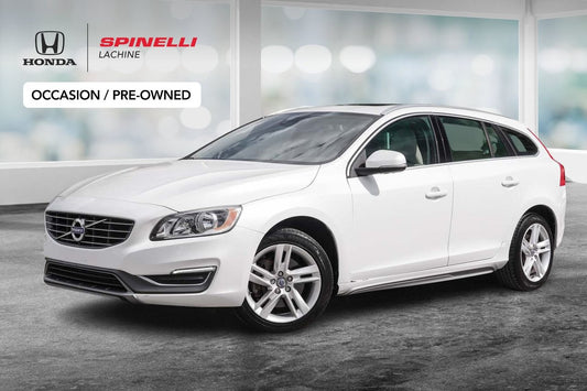 2015 Volvo V60 T5 PREMIER + AWD; CUIR TOIT CAMERA MAG*BAS/LOW KM*