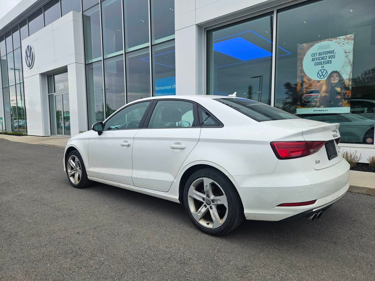 2017 Audi A3 2.0T KOMFORT/ 170$ PAR SEMAINE - 24 MOIS