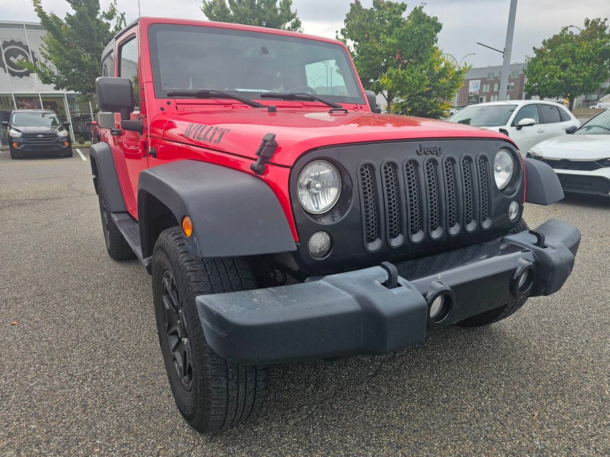 2017 Jeep Wrangler WILLYS 4WD; AUTOMATIQUE A/C TOIT DUR CRUISE AUDIO