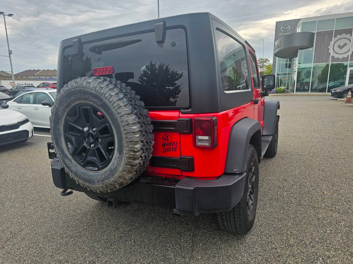 2017 Jeep Wrangler WILLYS 4WD; AUTOMATIQUE A/C TOIT DUR CRUISE AUDIO