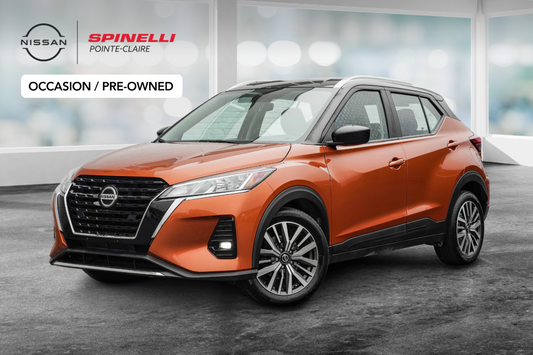 2021 Nissan Kicks SV MAGS+VOLANT/SIEGES.CHAUFF+DEM.DISTANCE+CARPLAY