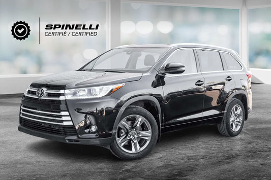 2019 Toyota Highlander LIMITED AWD TRES BAS KM CUIR TOIT 7 PASS SON JBL