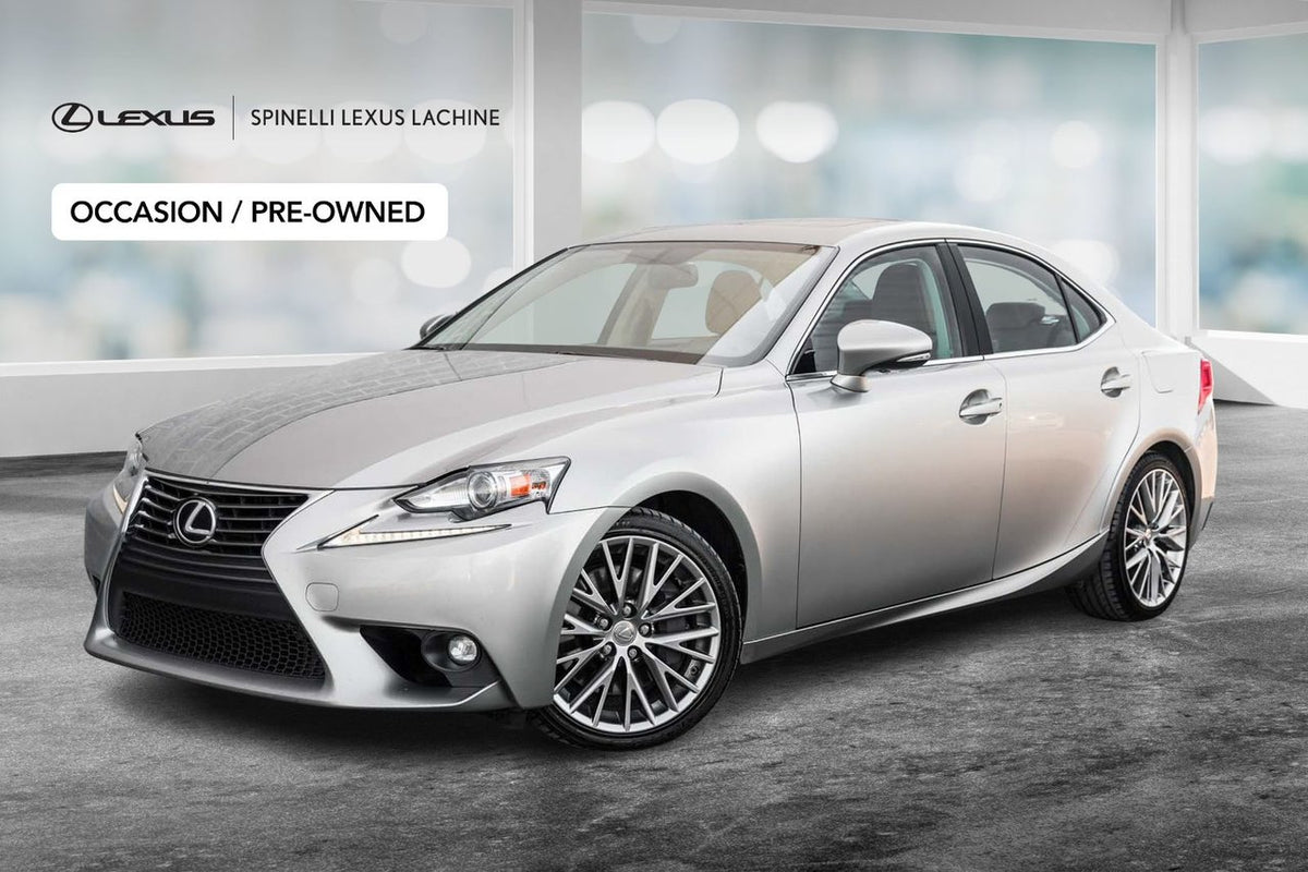 2016 Lexus IS 300 PREMIUM AWD BAS KM CUIR TOIT BLUETOOTH