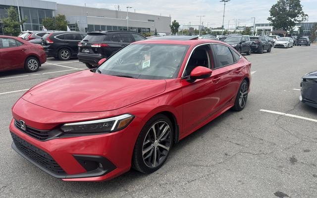 2022 Honda Civic Sedan TOURING;CUIR TOIT NAV SIÈGE+VOLANT CHAUFFANT AUDIO