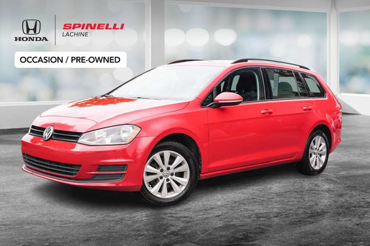 2017 Volkswagen Golf SportWagen TRENDLINE FWD; A/C CAMERA SIEGES CHAUFFANT MAGS