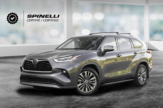 2020 Toyota Highlander PLATINUM AWD 7 PASS SON JBL CUIR TOIT PANO NAVI