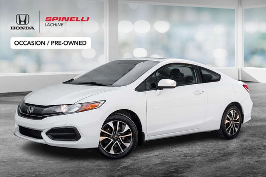 2014 Honda Civic Coupe EX MANUELLE: TOIT CAMERA SIEGES CHAUFFANT MAGS