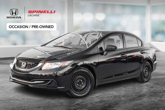 2014 Honda Civic Sedan EX AUTO; TOIT CAMÉRA SIEGES CHAUFFANT *BAS/LOW KM*