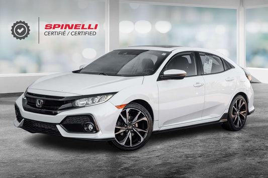 2017 Honda Civic Hatchback SPORT; TOIT CAMERA SIEGES CHAUFFANT CARPLAY MAGS